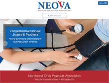 Tablet Screenshot of neo-vascular.com